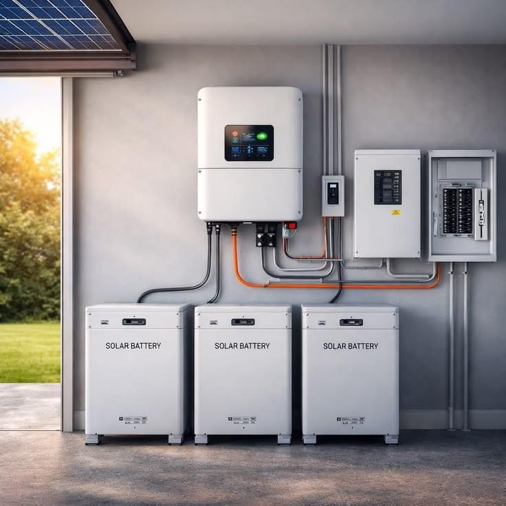 Comparatif de batteries de différentes marques pour panneaux solaires